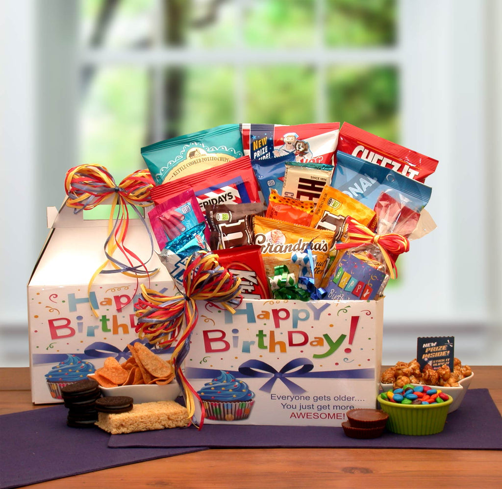 Over the Hill Birthday Gift Basket -Large 