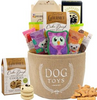 Toy Bin and Treats for Two Dog & Owner Gift