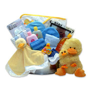 Bath Time Baby New Baby Basket Large - Blue