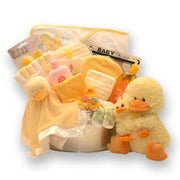 Bath Time Baby New Baby Basket Large - Yellow