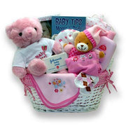 Sweet Baby of Mine New Baby Basket - Pink