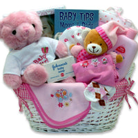 Sweet Baby of Mine New Baby Basket - Pink