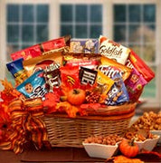 A Fall Snack Attack Gift Basket
