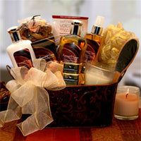 Caramel & Crème Bliss Spa Gift Basket