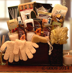 Caramel Spa Treasures Gift Chest