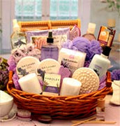 The Essence of Lavender Spa Gift Basket