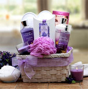 Lavender Spa Gift Basket