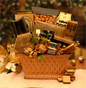 Golden Gatherings Holiday Gift Basket