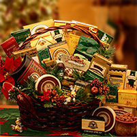 Grand Gatherings Holiday Gourmet Gift Basket - Medium