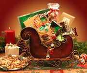 Season's Greetings Holiday Sleigh - Medium