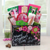 Happy Mothers Day Spa Gift Box w/ Exotic Lily
