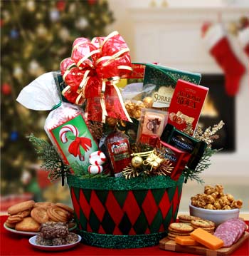 Bountiful Holiday Gourmet Gift Basket