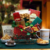 A Holiday Classic Old Fashioned Sleigh