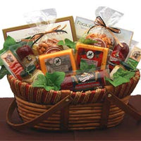Savory Favorites Meat and Cheese Gift Basket