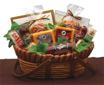 Savory Favorites Meat and Cheese Gift Basket