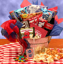 A Movie Night Gift Pail