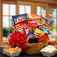 Snack Lovers Sampler Gift Basket