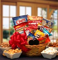 Snack Lovers Sampler Gift Basket