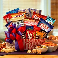 Snack time Favorites Gift Basket