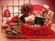 I'm Sweet on You valentines Chocolates Gift Basket